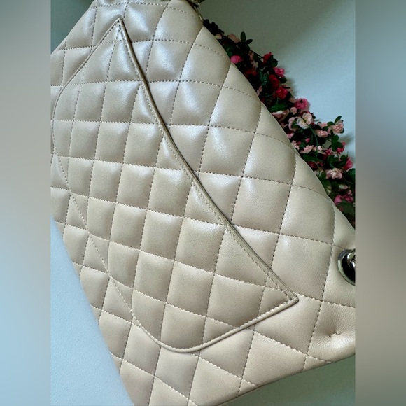 CHANEL JUMBO DOUBLE FLAP CLASSIC BEIGE - Picture 3 of 16